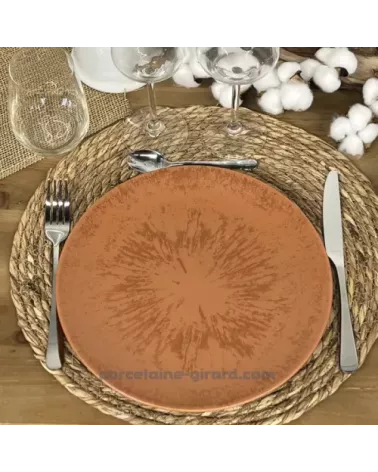 ASSIETTE PLATE SUN 27CM