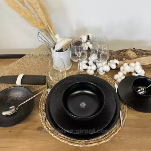 ASSIETTE CREUSE TARA 19CM
