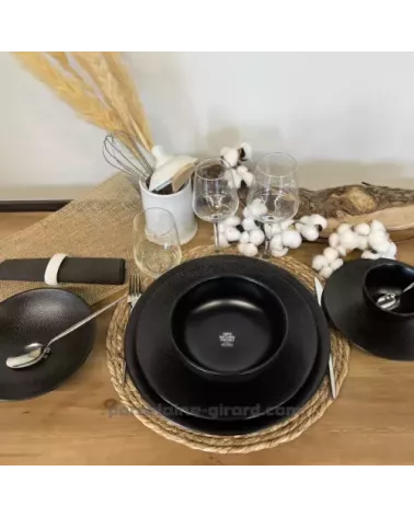 ASSIETTE CREUSE TARA 19CM