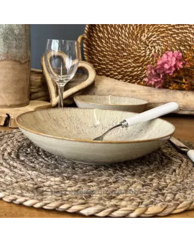 ASSIETTE CALOTTE ARIEL 22CM