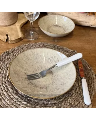ASSIETTE CALOTTE ARIEL 22CM