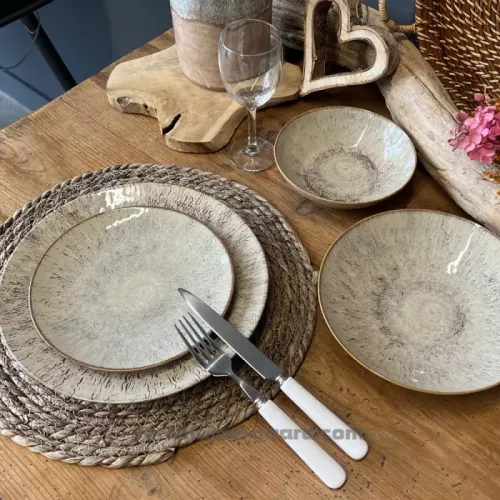 ASSIETTE CALOTTE ARIEL 22CM
