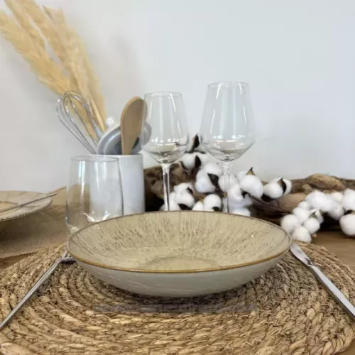 ASSIETTE CALOTTE ARIEL 22CM