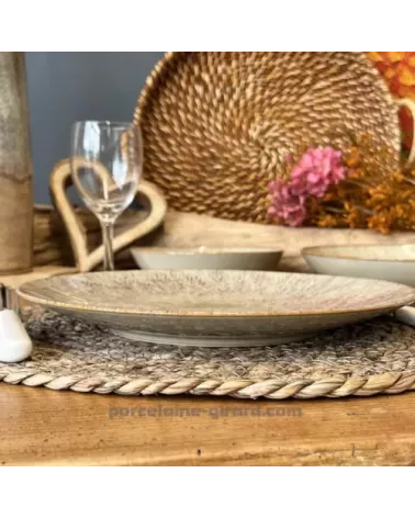 ASSIETTE PLATE ARIEL 27CM