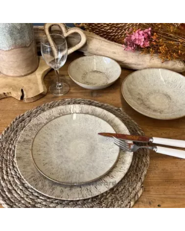 ASSIETTE PLATE ARIEL 27CM