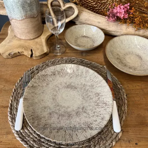 ASSIETTE PLATE ARIEL 27CM