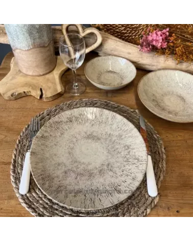 ASSIETTE PLATE ARIEL 27CM