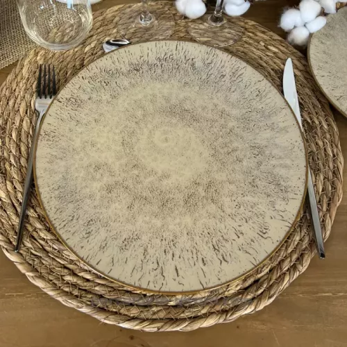 ASSIETTE PLATE ARIEL 27CM