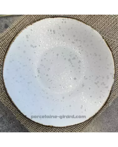ASSIETTE PLATE CATHY DIAMETRE 27CM EN GRES/