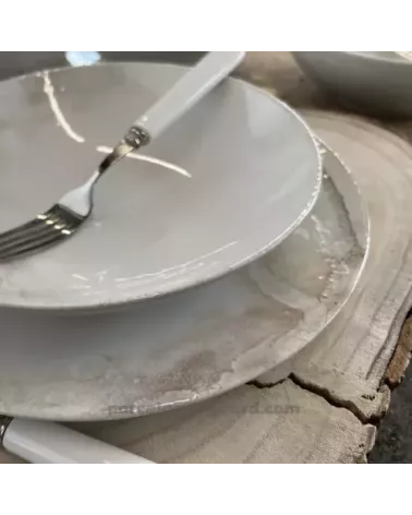 ASSIETTE PLATE HOLY 27CM EN GRES/