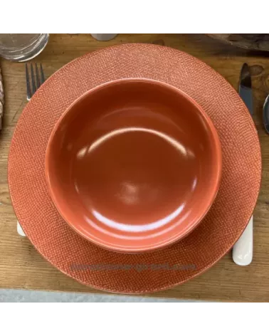 SALADIER MADO DIAMETRE 16.5CM COULEUR TERRACOTTA EN GRES