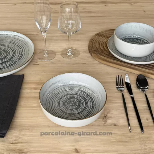ASSIETTE CREUSE ALIX 18.5CM
