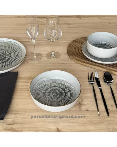 ASSIETTE CREUSE ALIX 18.5CM