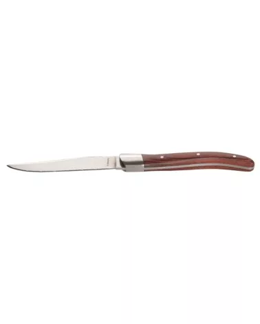 COUTEAU A STEAK AVEC CANNELU