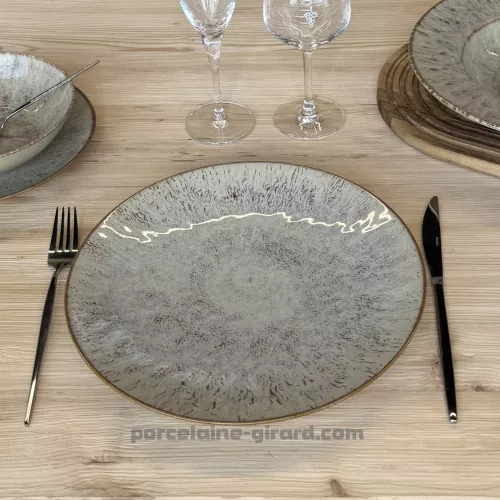 ASSIETTE PLATE ARIEL 27CM