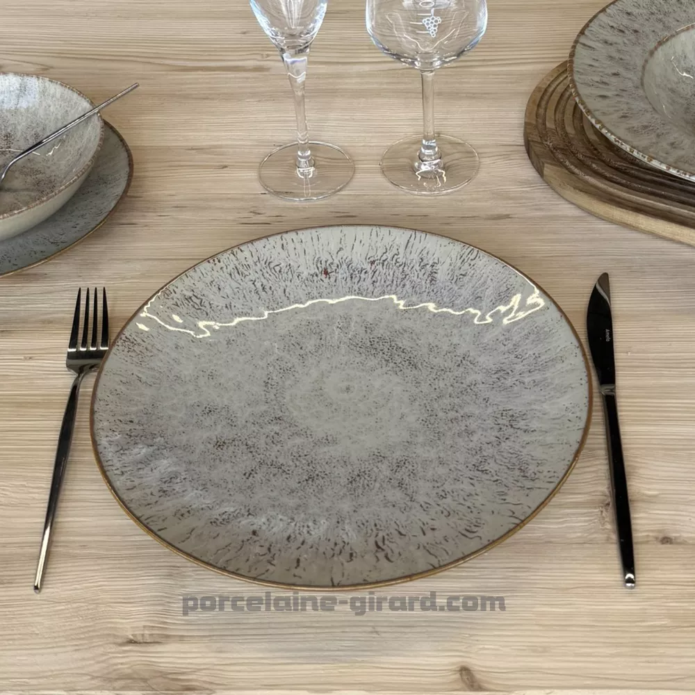 ASSIETTE PLATE ARIEL 27CM