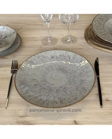 ASSIETTE PLATE ARIEL 27CM