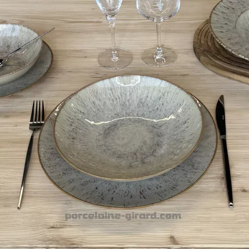 ASSIETTE CALOTTE ARIEL 22CM