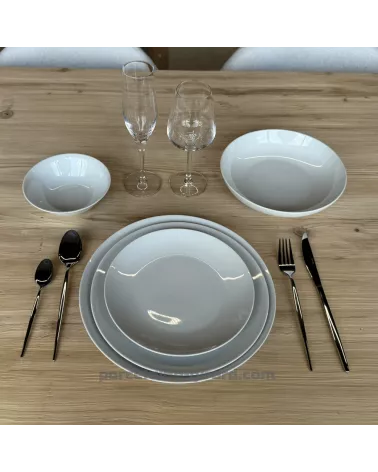 ASSIETTE PLATE COUPE LEO 26.8CM  /