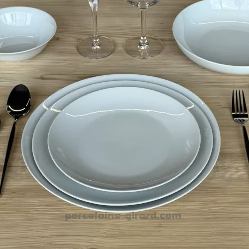 ASSIETTE PLATE COUPE LEO 26.8CM  /