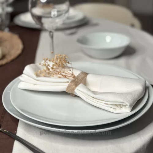 ASSIETTE CREUSE COUPE LEO 21CM  /