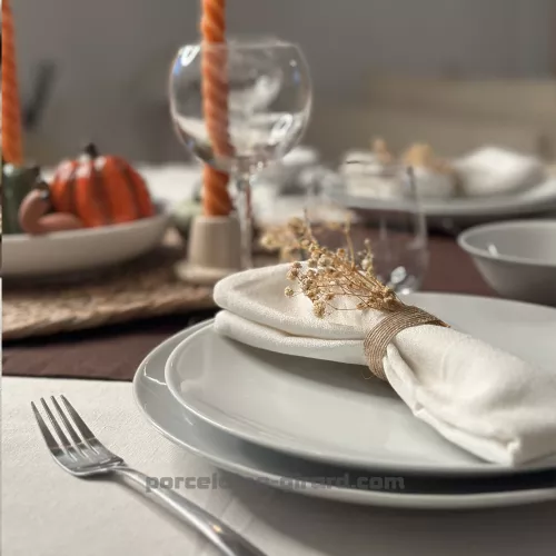 ASSIETTE CREUSE COUPE LEO 21CM  /