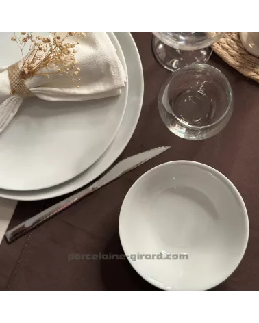 ASSIETTE CREUSE COUPE LEO 21CM  /