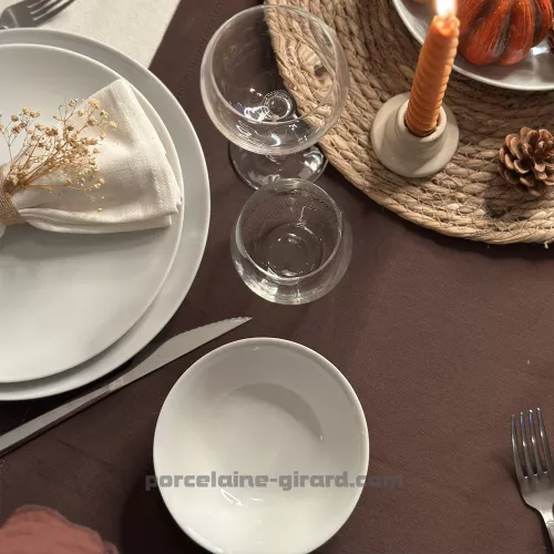 ASSIETTE CREUSE COUPE LEO 21CM  /