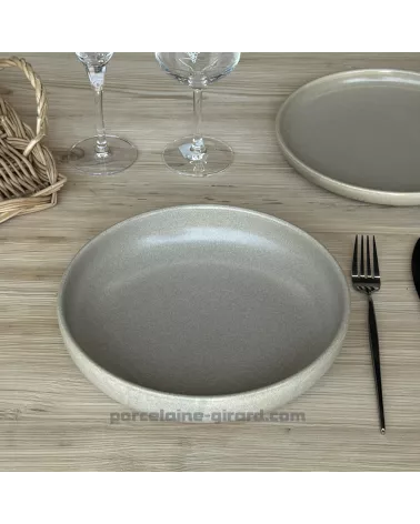 ASSIETTE CALOTTE BIBOU DIAMETRE 22CM/