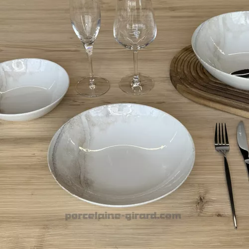 ASSIETTE PLATE HOLY 27CM EN GRES/