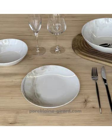 ASSIETTE PLATE HOLY 27CM EN GRES/