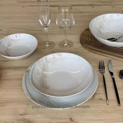 ASSIETTE CREUSE HOLY DIAMETRE 22CM EN GRES/