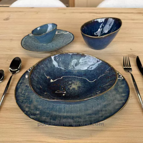ASSIETTE CREUSE OVALE LILOU