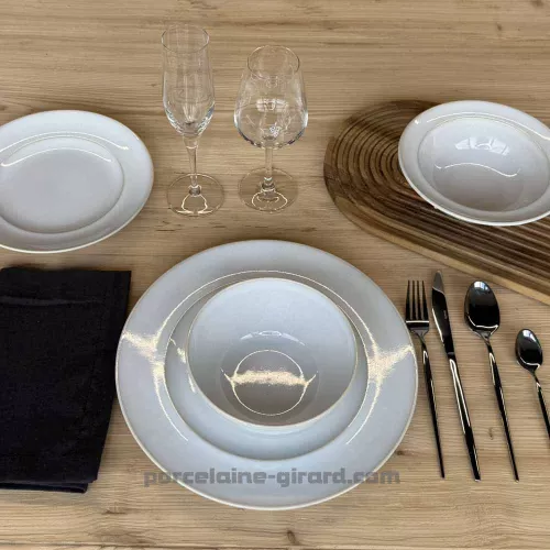 ASSIETTE CALOTTE 19CM LUCY