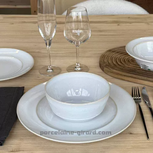 ASSIETTE CALOTTE 19CM LUCY