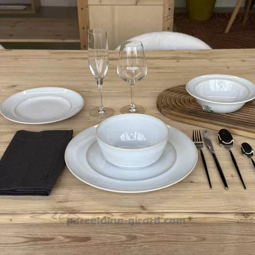 ASSIETTE CALOTTE 19CM LUCY