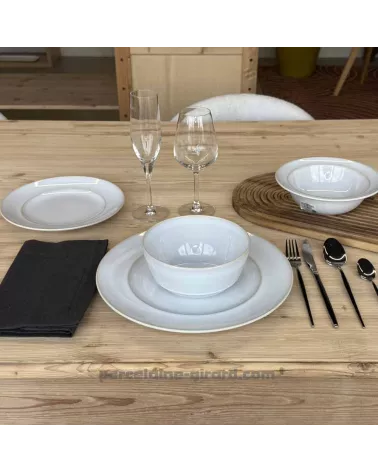 ASSIETTE CALOTTE 19CM LUCY