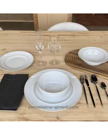 ASSIETTE CALOTTE 19CM LUCY