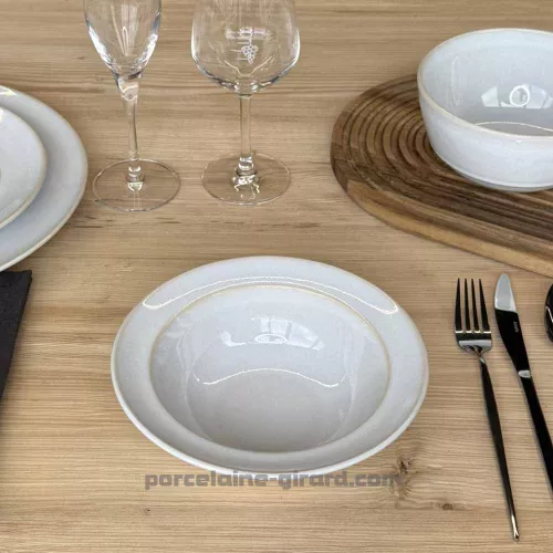 ASSIETTE CALOTTE 19CM LUCY