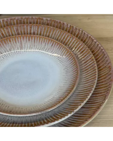 ASSIETTE PLATE LUISA PECHE 25