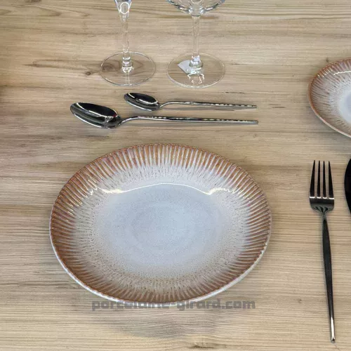 ASSIETTE DESSERT LUISA PECHE