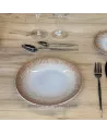 ASSIETTE DESSERT LUISA PECHE