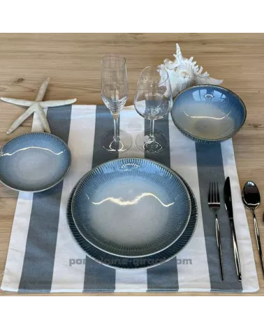 ASSIETTE CREUSE LUISA 21CM