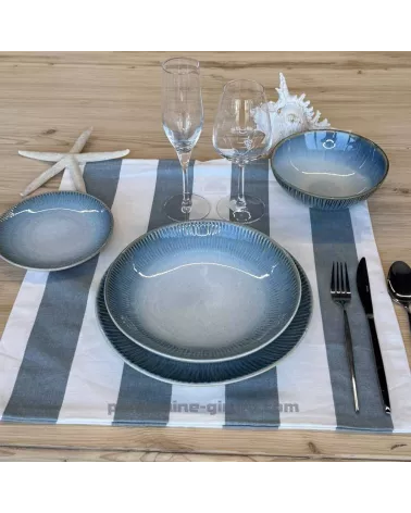 ASSIETTE CREUSE LUISA 21CM