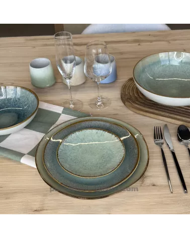 ASSIETTE DESSERT IRIS 22.5CM