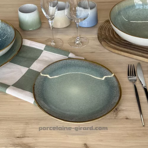 ASSIETTE DESSERT IRIS 22.5CM