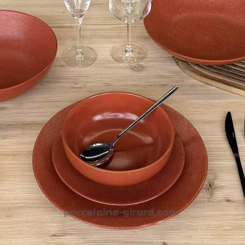 SALADIER MADO DIAMETRE 16.5CM COULEUR TERRACOTTA EN GRES