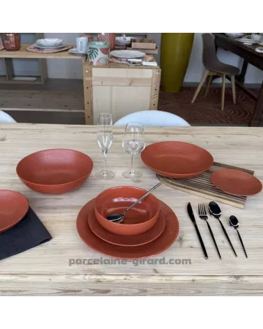 SALADIER MADO DIAMETRE 16.5CM COULEUR TERRACOTTA EN GRES