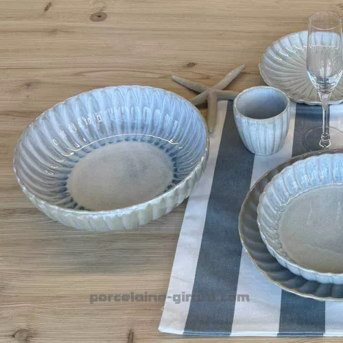ASSIETTE CREUSE NAZARE 21.7CM