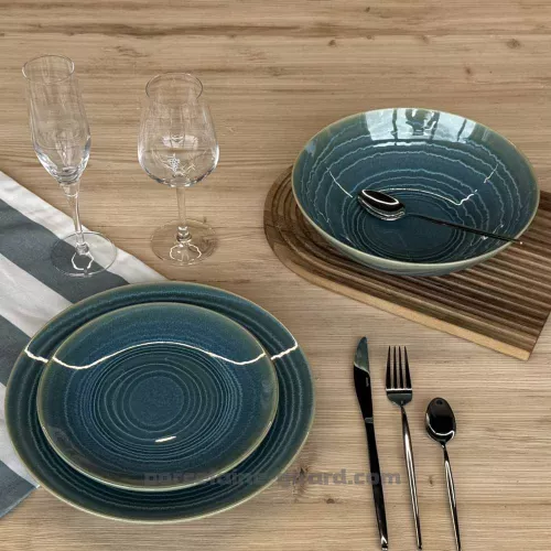 ASSIETTE CREUSE OCEAN 22CM